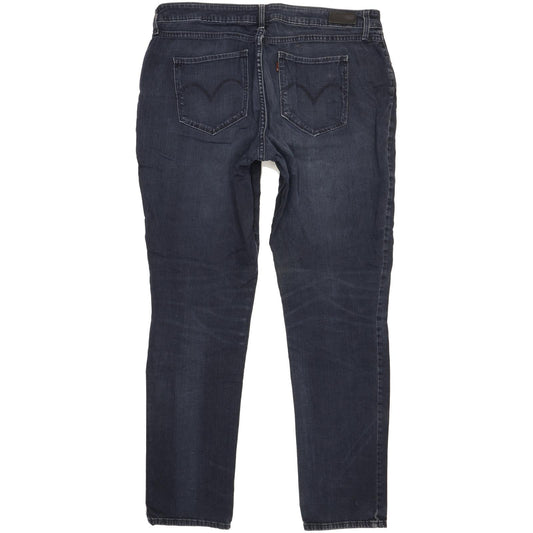 Levi's Bold Curve Women Blue Skinny Slim Stretch Jeans W33 L32