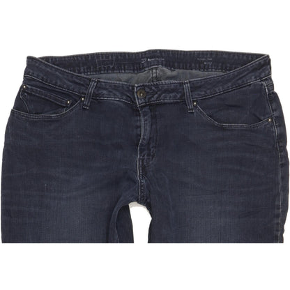 Levi's Bold Curve Women Blue Skinny Slim Stretch Jeans W33 L32