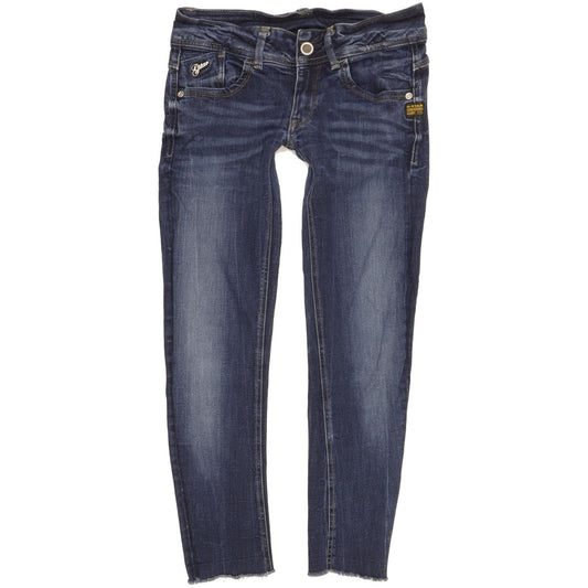 G-Star Lynn Women Blue Skinny Slim Stretch Jeans W28 L25
