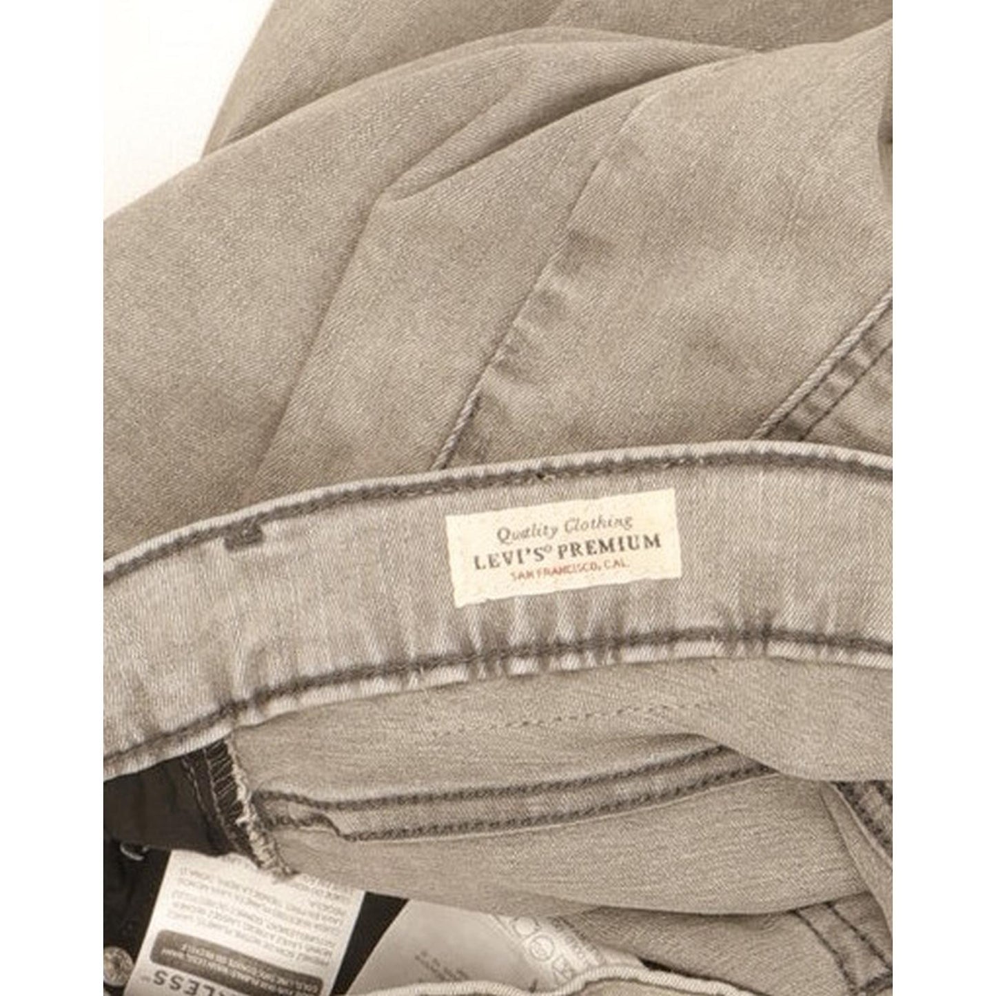 Levi's Mile Grey Skinny Slim Stretch Jeans High Waisted W29 L30