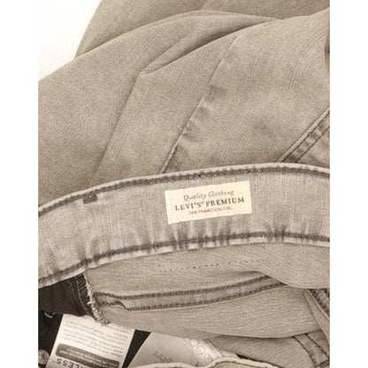 Levi's Mile Grey Skinny Slim Stretch Jeans High Waisted W29 L30