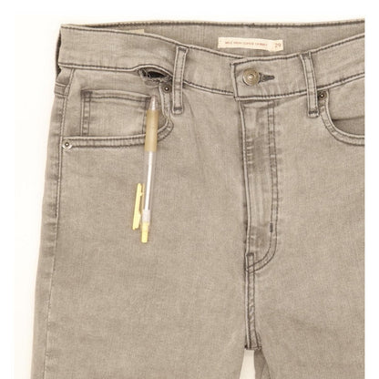 Levi's Mile Grey Skinny Slim Stretch Jeans High Waisted W29 L30