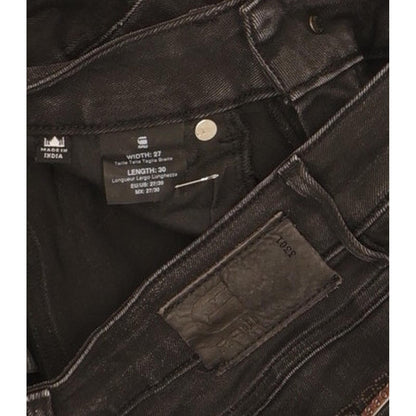 G-Star Women Black Skinny Slim Stretch Jeans W27 L30