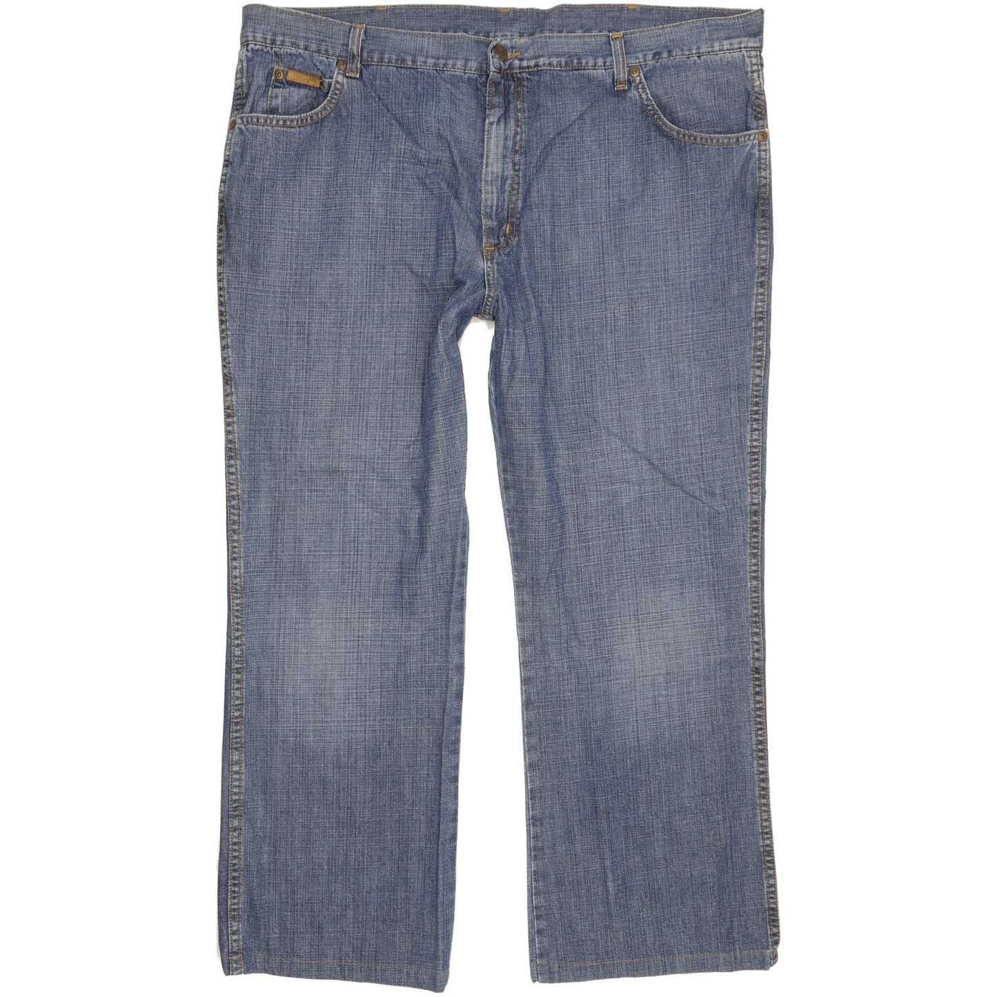Wrangler Men Blue Bootcut Regular Jeans W42 L28
