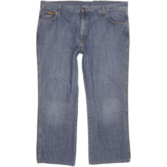 Wrangler Men Blue Bootcut Regular Jeans W42 L28
