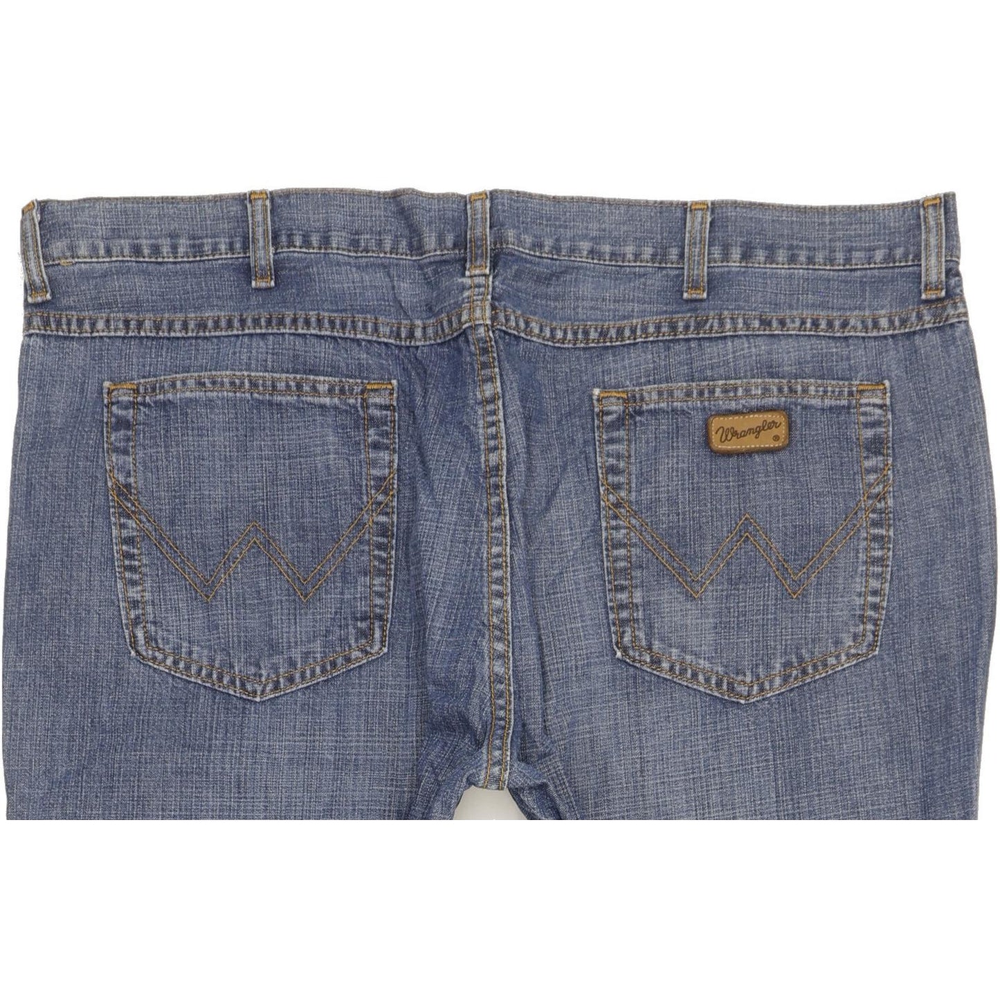 Wrangler Men Blue Bootcut Regular Jeans W42 L28