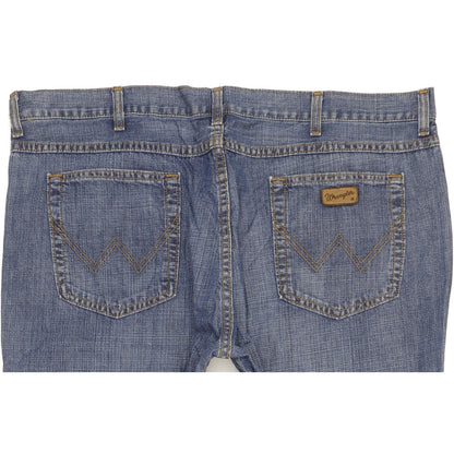 Wrangler Men Blue Bootcut Regular Jeans W42 L28