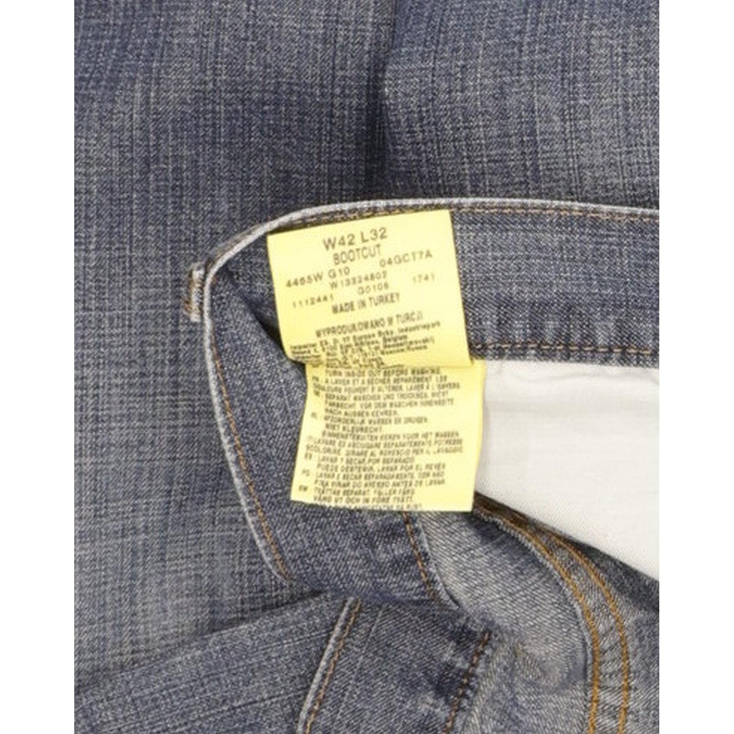 Wrangler Men Blue Bootcut Regular Jeans W42 L28