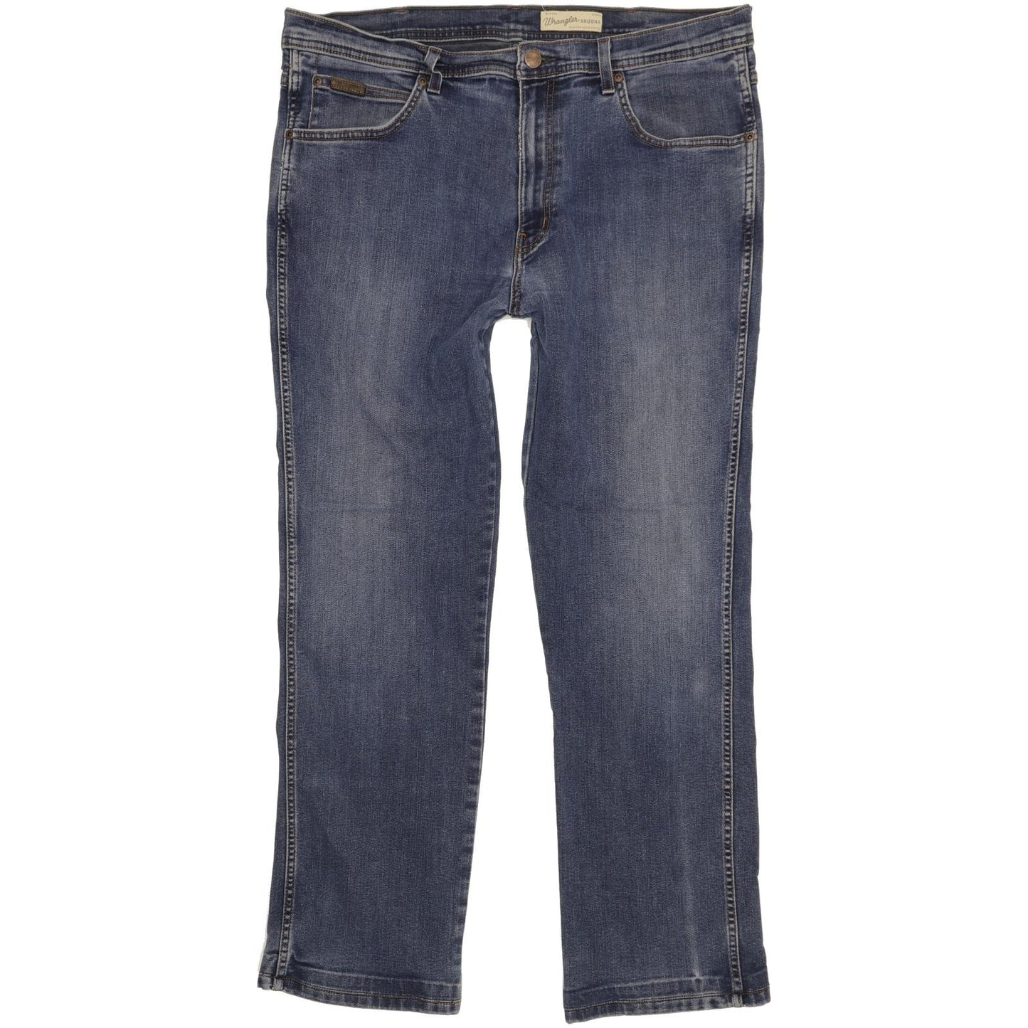 Wrangler Arizona Men Blue Straight Regular Jeans W40 L30