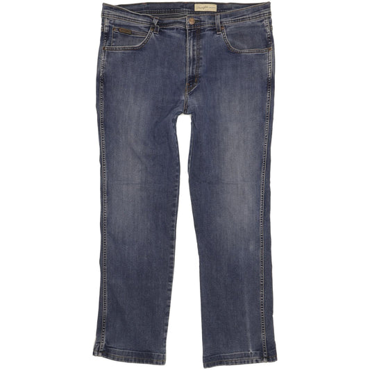 Wrangler Arizona Men Blue Straight Regular Jeans W40 L30