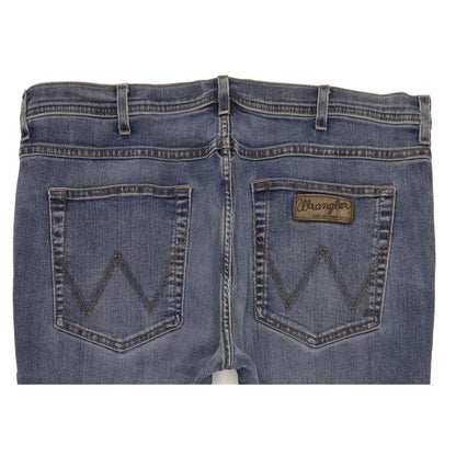 Wrangler Arizona Men Blue Straight Regular Jeans W40 L30