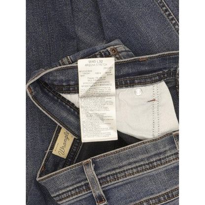 Wrangler Arizona Men Blue Straight Regular Jeans W40 L30