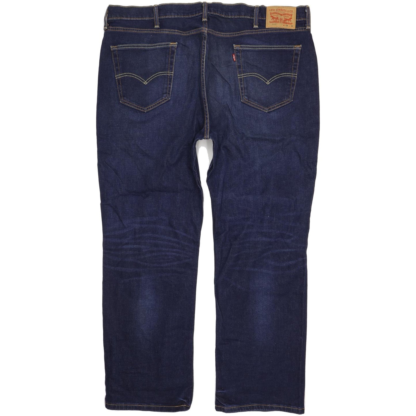 Levi's 514 Men Blue Straight Slim Stretch Jeans W44 L31