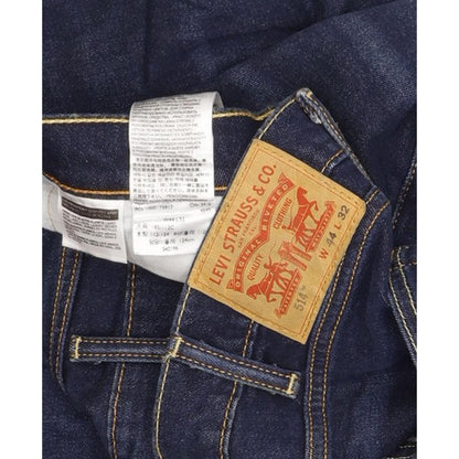 Levi's 514 Men Blue Straight Slim Stretch Jeans W44 L31