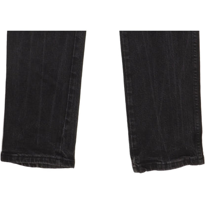 Wrangler Texas Men Black Straight Regular Stretch Jeans W34 L36