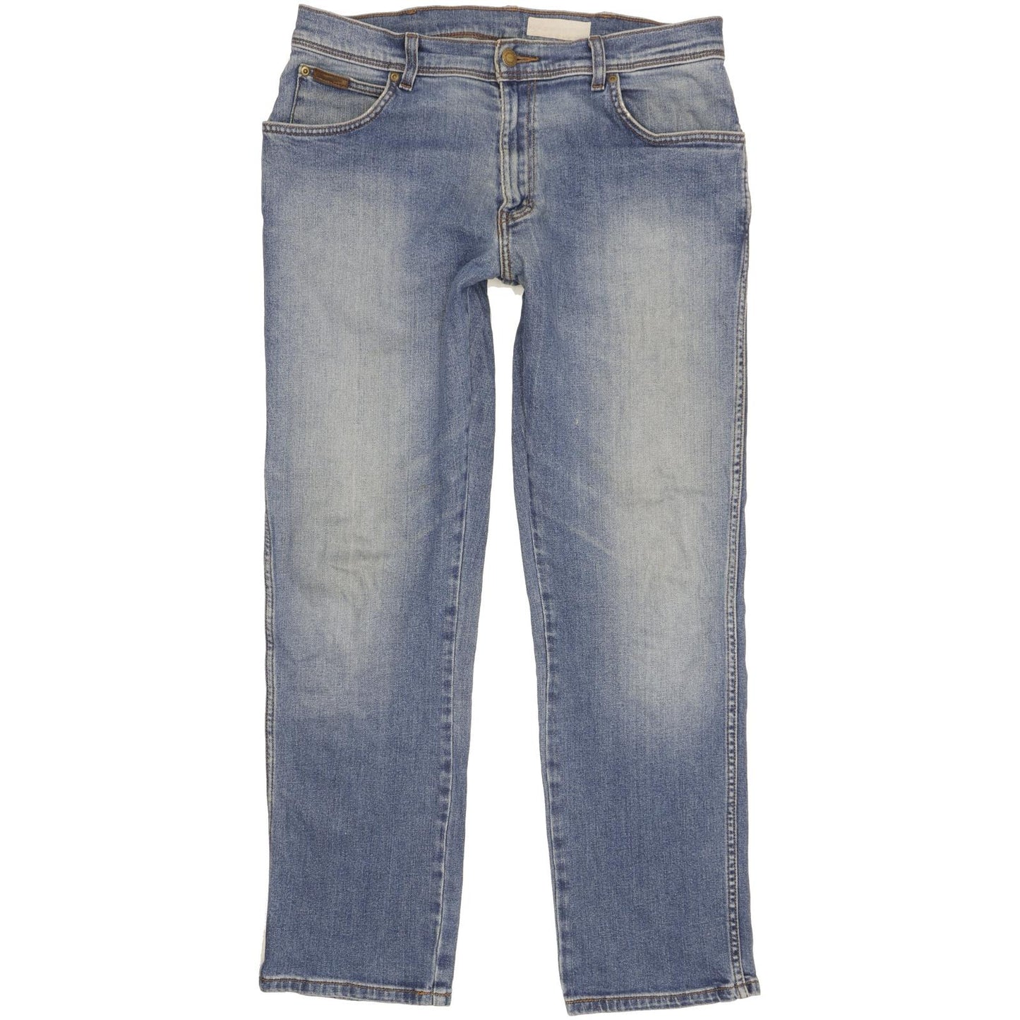 Wrangler Texas Men Blue Straight Regular Stretch Jeans W34 L31