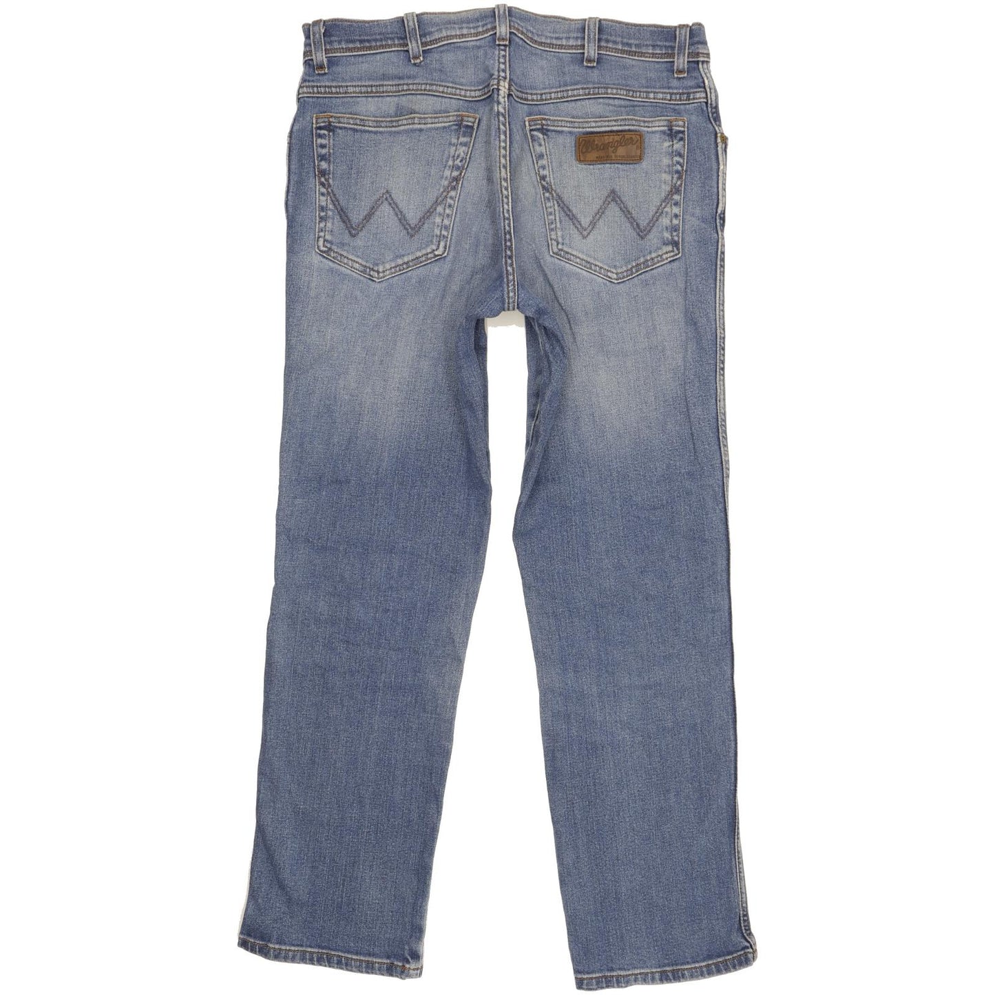 Wrangler Texas Men Blue Straight Regular Stretch Jeans W34 L31