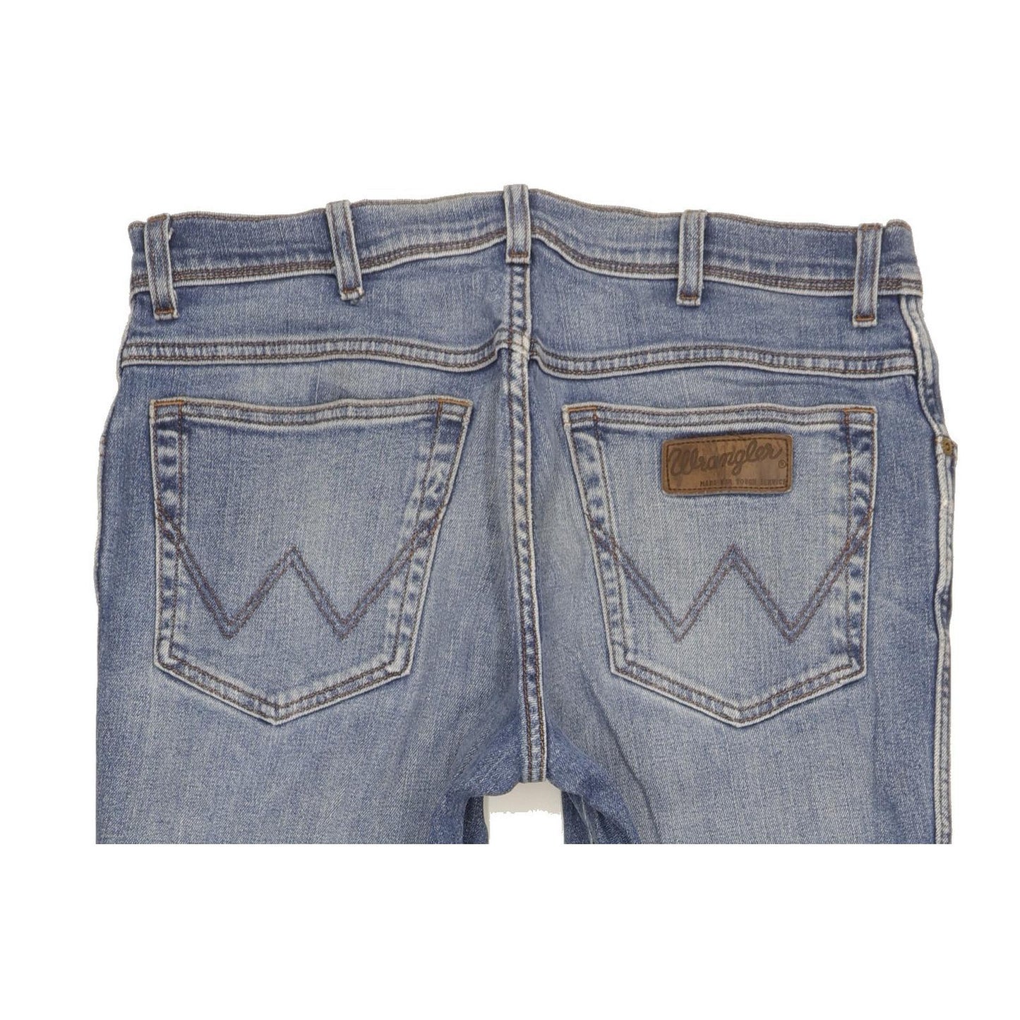Wrangler Texas Men Blue Straight Regular Stretch Jeans W34 L31