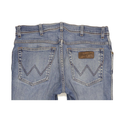 Wrangler Texas Men Blue Straight Regular Stretch Jeans W34 L31