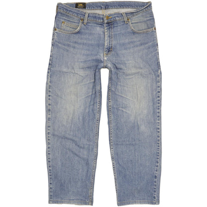 Lee Men Blue Straight Regular Jeans W36 L27