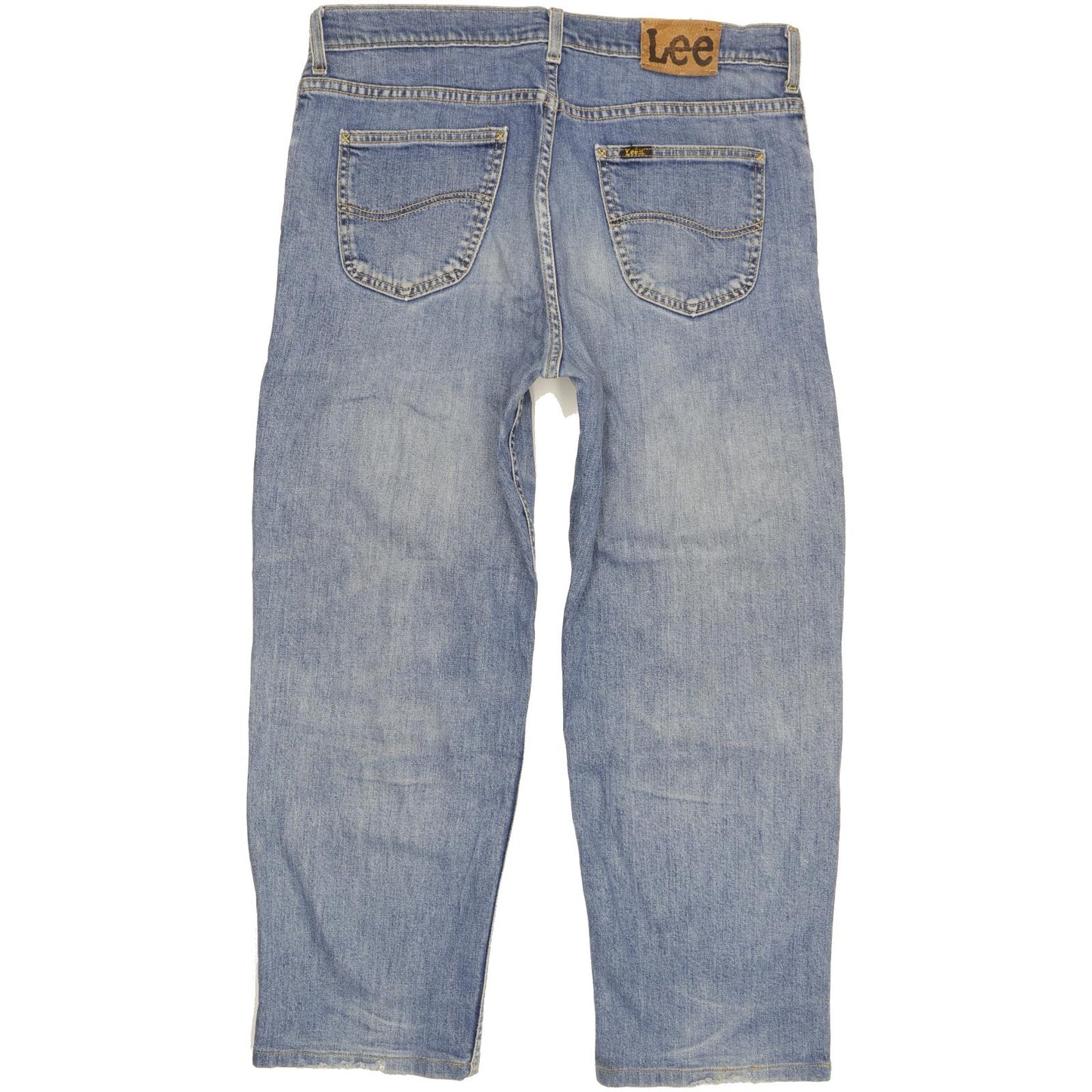 Lee Men Blue Straight Regular Jeans W36 L27
