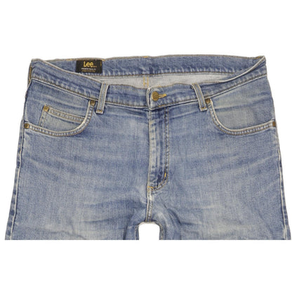 Lee Men Blue Straight Regular Jeans W36 L27