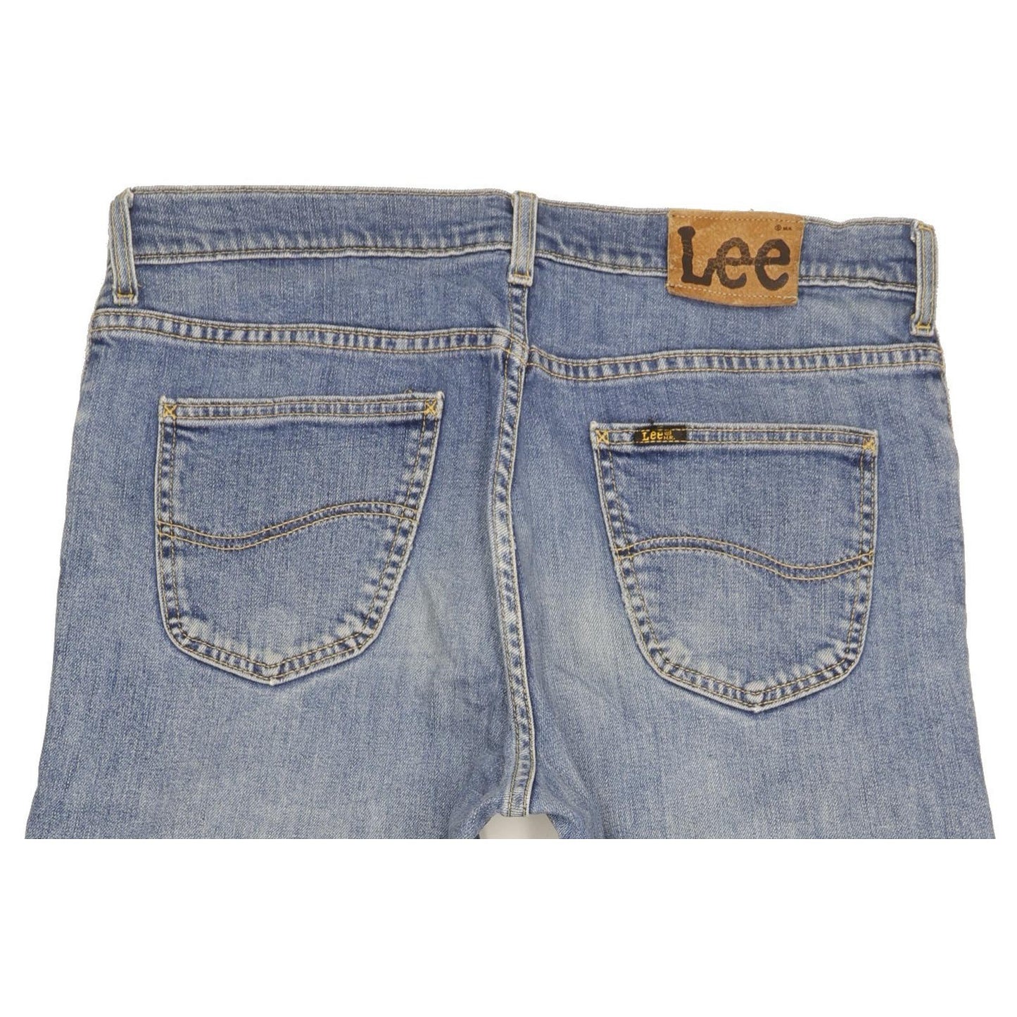Lee Men Blue Straight Regular Jeans W36 L27
