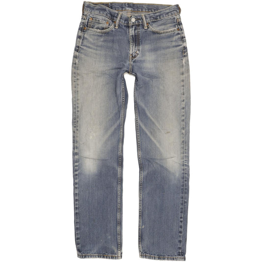 Levi's 514 Men Blue Straight Slim Jeans W32 L32