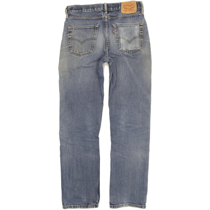 Levi's 514 Men Blue Straight Slim Jeans W32 L32