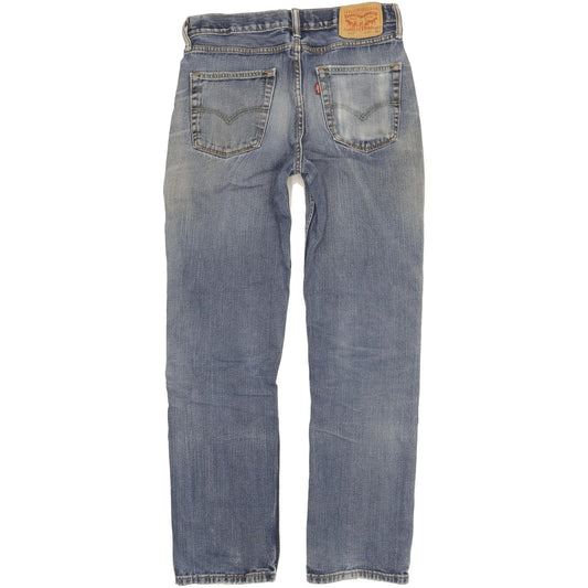 Levi's 514 Men Blue Straight Slim Jeans W32 L32