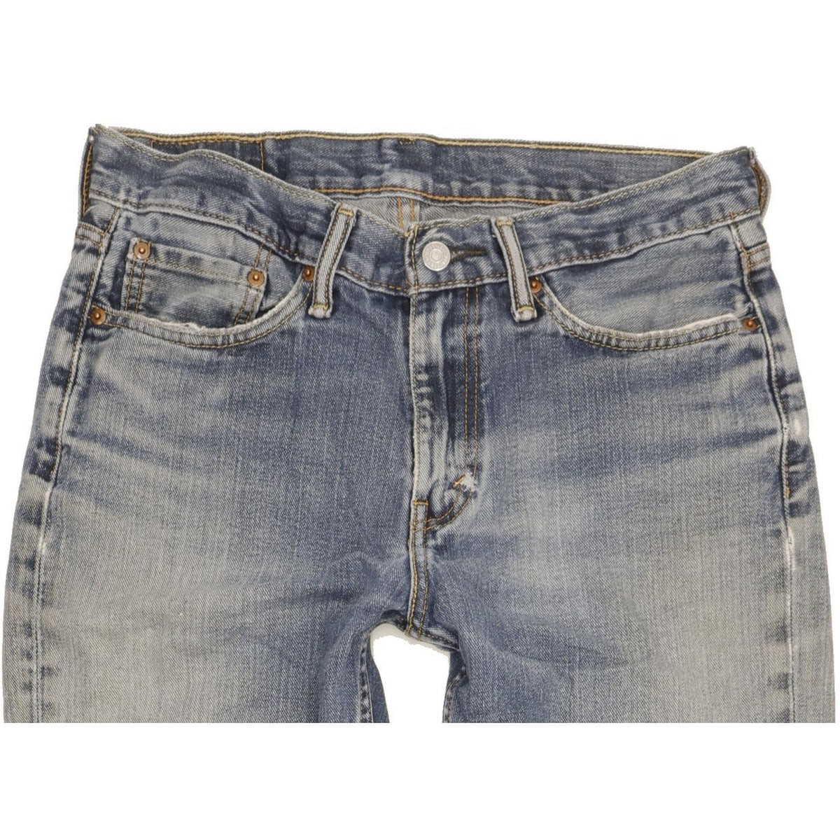 Levi's 514 Men Blue Straight Slim Jeans W32 L32