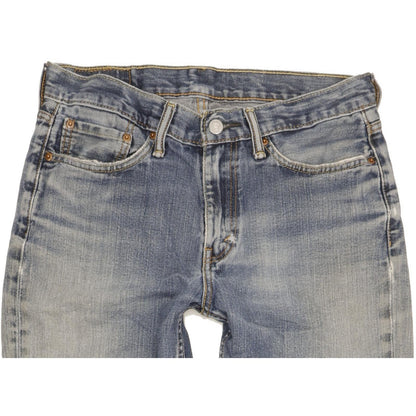 Levi's 514 Men Blue Straight Slim Jeans W32 L32