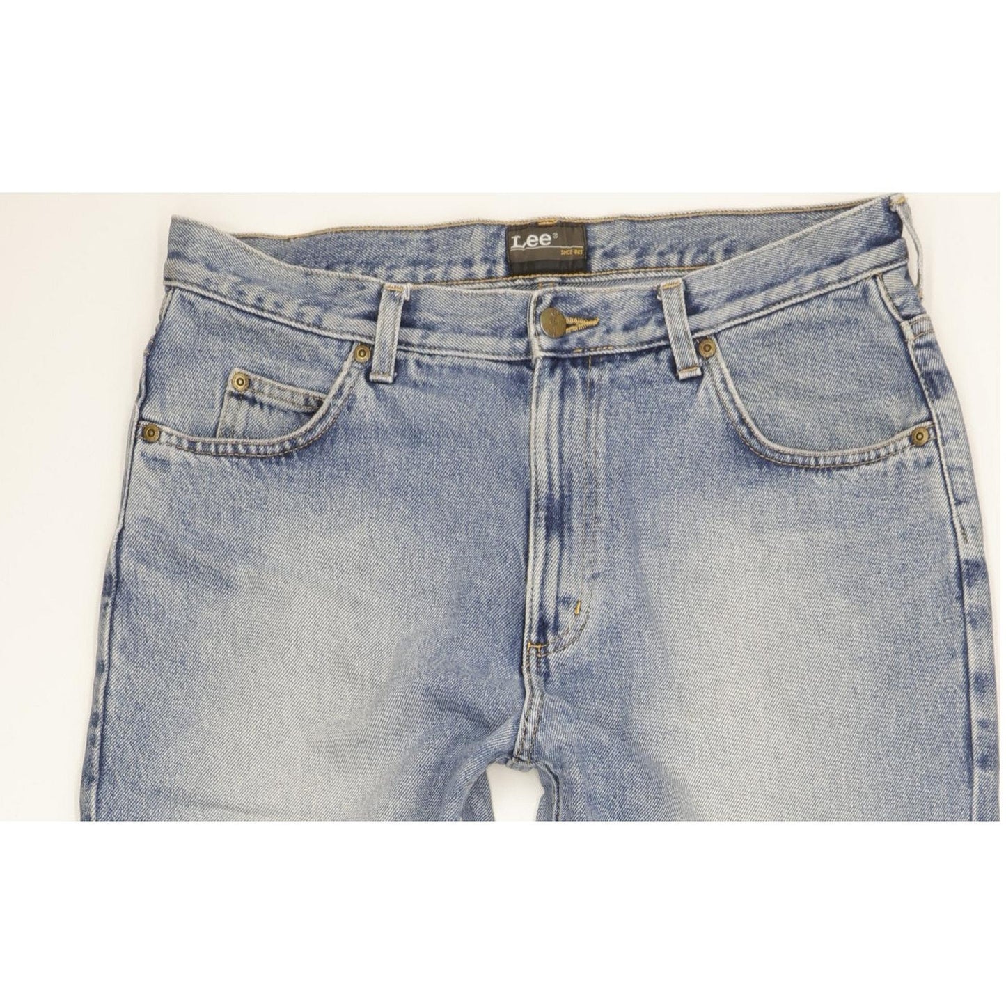 Lee Chicago Men Blue Straight Regular Jeans W34 L32