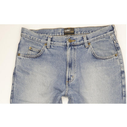 Lee Chicago Men Blue Straight Regular Jeans W34 L32