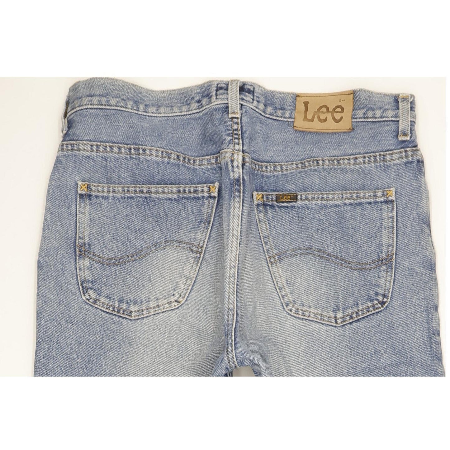 Lee Chicago Men Blue Straight Regular Jeans W34 L32
