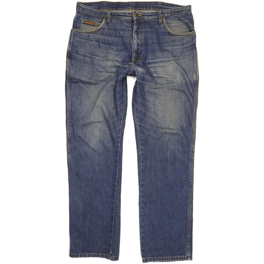 Wrangler Texas Men Blue Straight Regular Jeans W38 L32