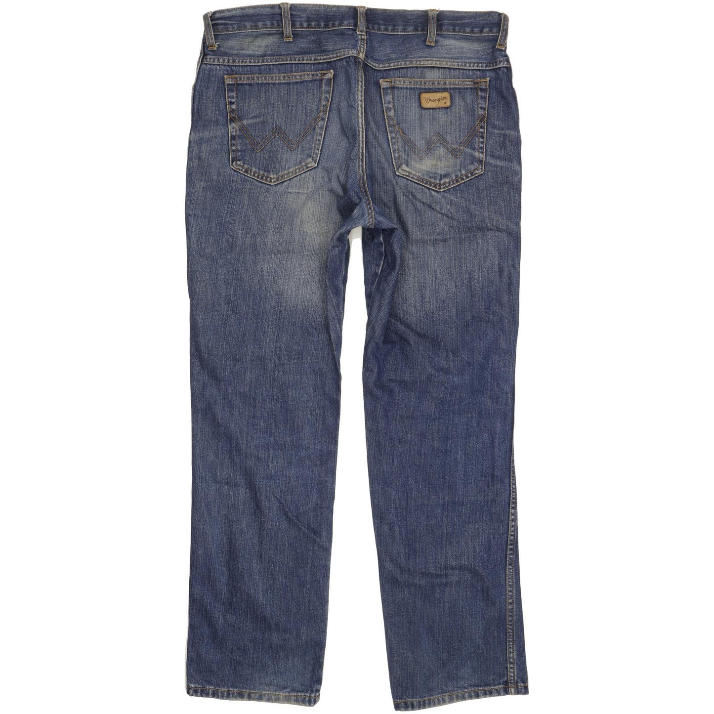 Wrangler Texas Men Blue Straight Regular Jeans W38 L32
