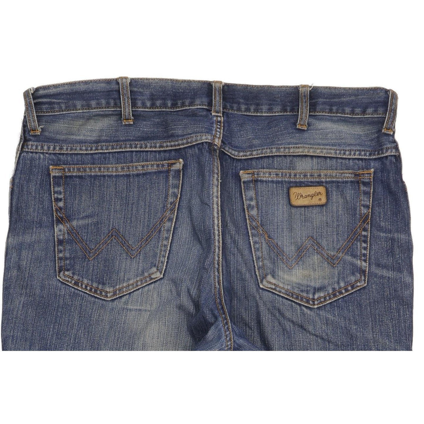 Wrangler Texas Men Blue Straight Regular Jeans W38 L32