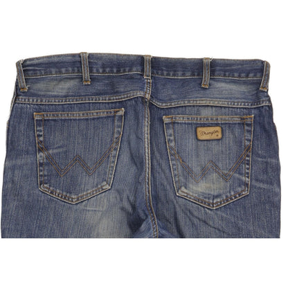 Wrangler Texas Men Blue Straight Regular Jeans W38 L32