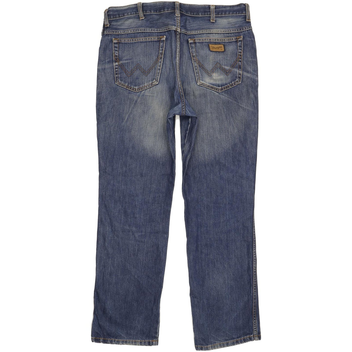 Wrangler Texas Men Blue Straight Regular Jeans W38 L32