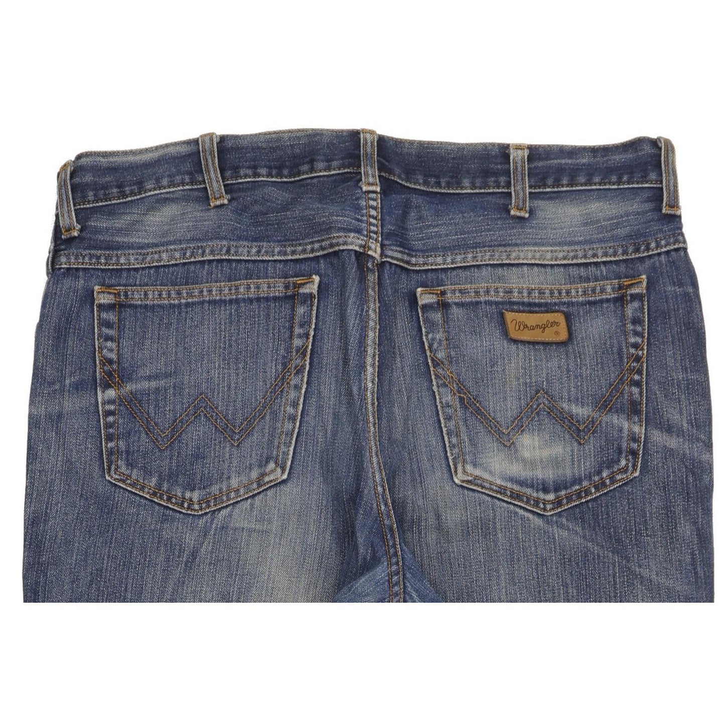 Wrangler Texas Men Blue Straight Regular Jeans W38 L32