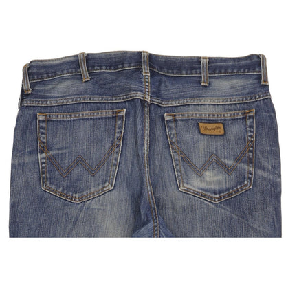 Wrangler Texas Men Blue Straight Regular Jeans W38 L32