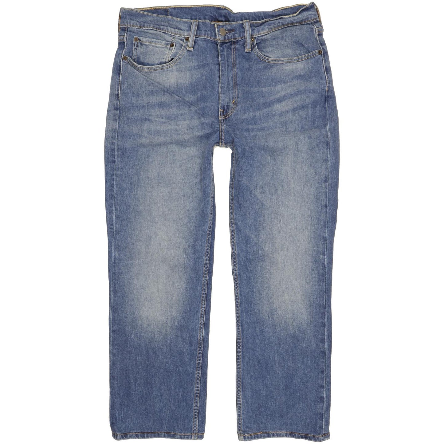 Levi's 514 Men Blue Straight Regular Stretch Jeans W34 L27