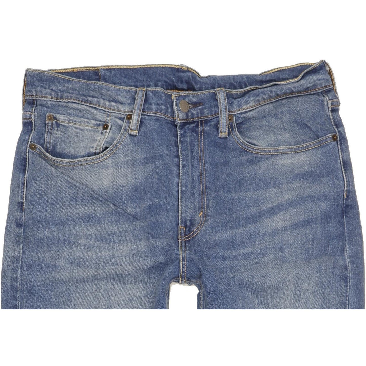 Levi's 514 Men Blue Straight Regular Stretch Jeans W34 L27
