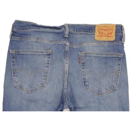 Levi's 514 Men Blue Straight Regular Stretch Jeans W34 L27