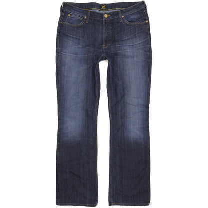 Lee Cameron Women Blue Bootcut Regular Stretch Jeans W34 L32