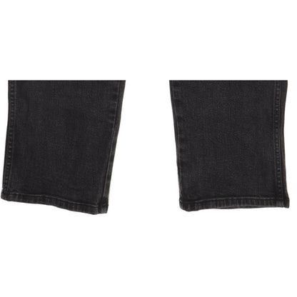 Wrangler Texas Men Black Straight Regular Stretch Jeans W36 L30