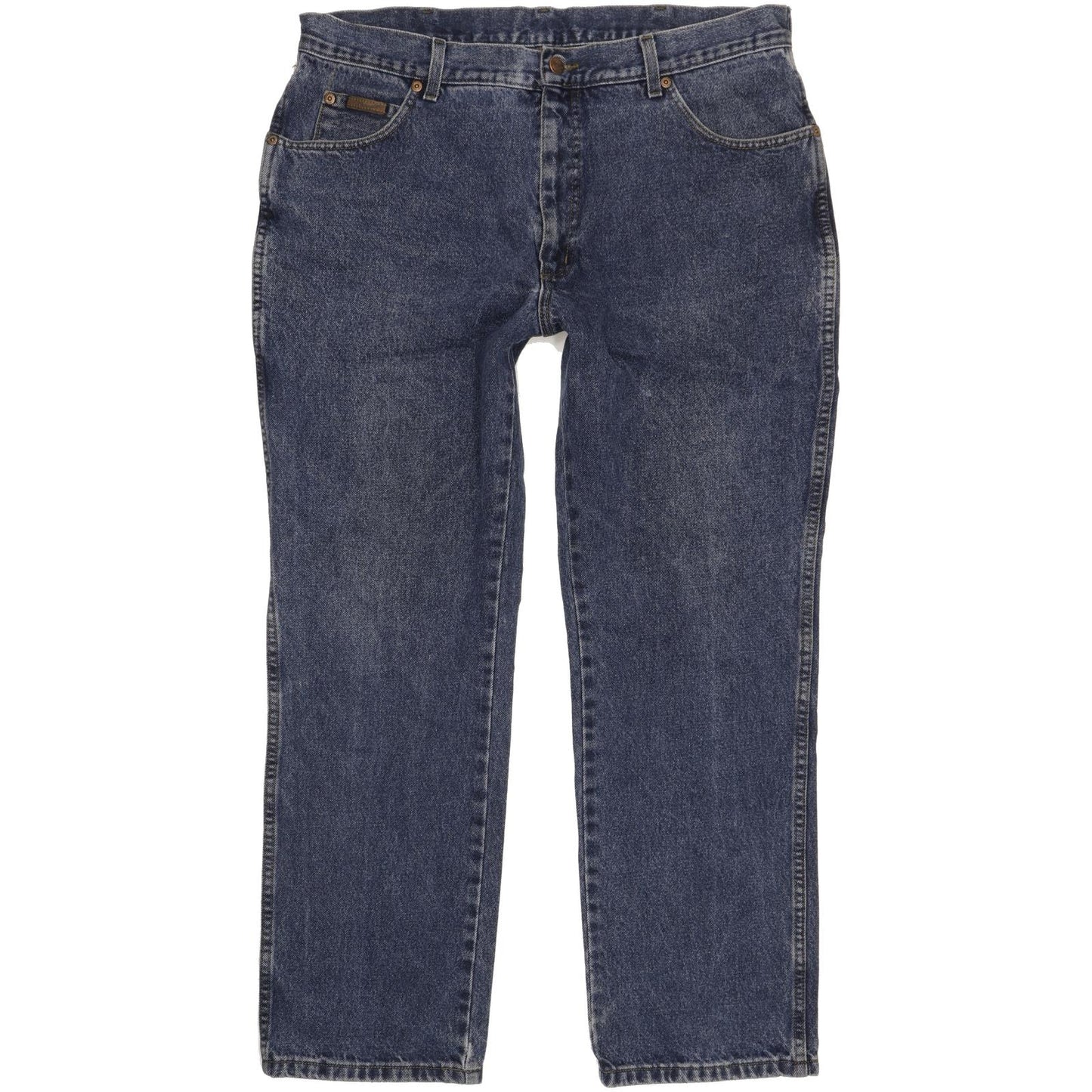 Wrangler Texas Men Blue Straight Regular Jeans W38 L30