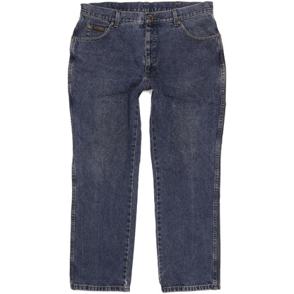 Wrangler Texas Men Blue Straight Regular Jeans W38 L30