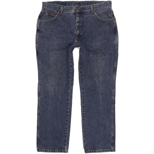 Wrangler Texas Men Blue Straight Regular Jeans W38 L30